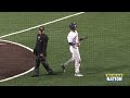 highlights wvu combines stout pitching with timely hitting to down akron tuesday night