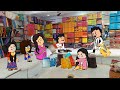 ईद की खरीदारी।आलिया कट कपड़ा। 🤓🤓।mau ki comedy। mubarakpur ki comedy।cartoon jagat।eid shopping