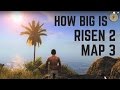 HOW BIG IS THE MAP in Risen 2? (Map 3) Walk Across the Map