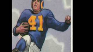 1950 Prominent Football Players On Bowman Cards