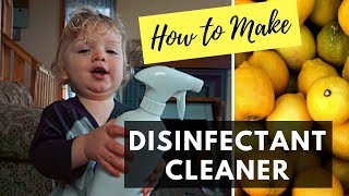 Vinegar Cleaning Recipe | All-Natural Disinfectant Cleaner