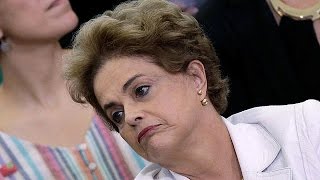 Brazilian president accuses top political figures of leading coup against her