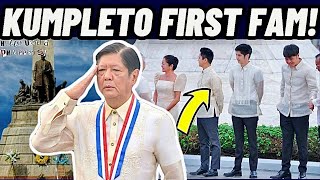 PBBM, Kasama First Family, Kumpleto sa Seremonya sa Pag-alala nitong Rizal Day!