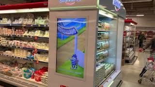 #DigitalSignage #Danone #InnovativeDMC