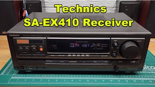 Technics SA-EX410 AV Control Stereo Receiver 120 Watts Per Channel from 1996