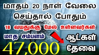 புதிய வேலைக்கு ஆட்கள் தேவை | New job vacancy in 2023 | today job vacancy in tamil | Permanent jobs