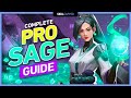 The COMPLETE PRO SAGE GUIDE - Valorant Tips, Tricks & Guides