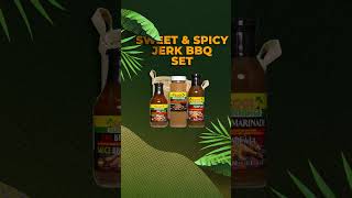 Authentic Jamaican Jerk Set | Sweet \u0026 Spice Jerk BBQ Set