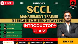 SCCL MT Online Classes Started | Course content | Exam Pattern | Vinod sir | Mining Gyan