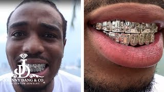 Quavo's Emerald Cut 1 of 1 Grill As Seen in Forbes