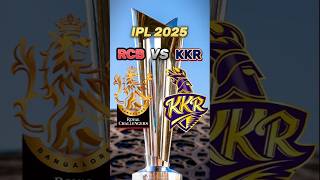 RCB Vs KKR Ipl 2025 Comparison #shorts #ytshorts #rcbvskkr #ipl #trending #ipl2025