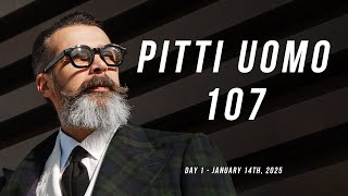 Pitti Uomo 107 Street Style 2025 - Men's Clothing and Accessory AW2025 Collections, Day 1