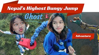 Bungy Jump Challenge हान्दा बिहोस 😭♥️