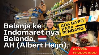 Belanja ke Indomaret nya Belanda, AH (Albert Heijn),ada bakpo dengan rasa rendang