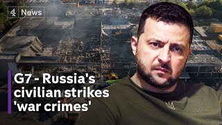 Russia Ukraine war - Zelenskyy condemns ‘terrorist attack’ by Putin’s forces
