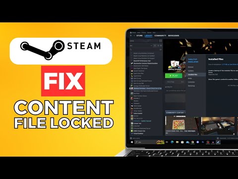 How To Fix Content File Locked On Steam (2024) Quick Method