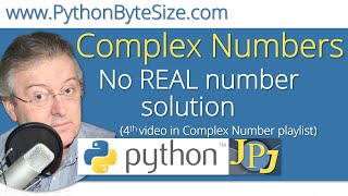 Python Complex Numbers (4) no REAL number solution
