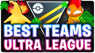 TYPHLOSION META? 10 *BEST TEAMS* for the Open ULTRA LEAGUE in Pokemon GO | GO BATTLE LEAGUE