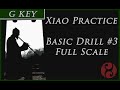 Basic Drill #3: Full Scale - Xiao Practice Series (G Key)