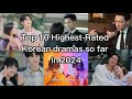 Top 10 Highest-Rated Korean dramas so far in 2024 #kdrama #kdrama2024 #kdramarecommendations #top10