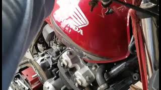 Anchie's Honda CB400 Super Four NC39  Hyper VTEC Spec 3 first start