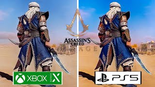 Assassin's Creed Mirage PS5 vs Xbox Series X Graphics Comparison