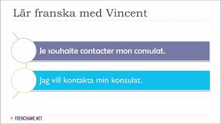 Franska på 5 minuter I Lär dig hur man pratar franska enkelt  # 8