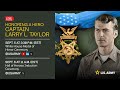 Medal of Honor White House Ceremony: Captain Larry L. Taylor