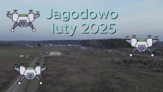 Jagodowo z lotu dronem - luty 2025