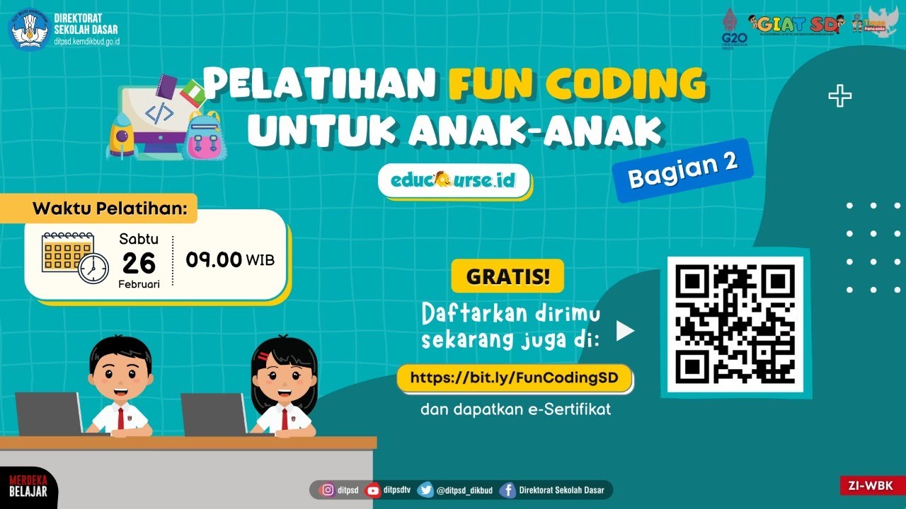 Pelatihan Fun Coding Bagian 2 Youtube