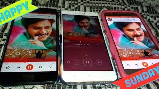 Agnathavasi songs in 3 mobiles