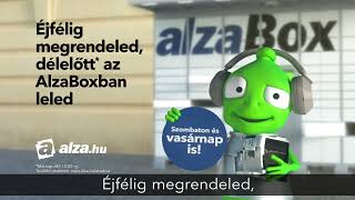 Éjfélig megrendeled, délelőtt az AlzaBoxban leled | rövid verzió