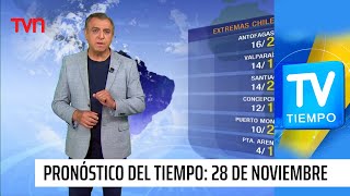 Pronóstico del tiempo: Lunes 28 de noviembre | TV Tiempo