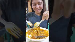 Trying the Pastora Palabok in Quiapo