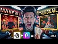 Make Thumbnail Like a Pro Using AI and Earn Money | create views