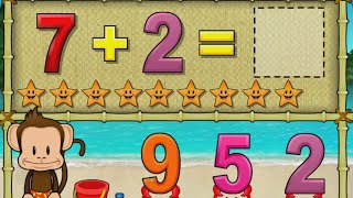 Monkey Math School Sunshine: Part 1 (Preschool Learning)