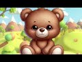 b for bear song 🌈❤️ boo boo bouncy bear🐻 animal sounds song 🎵 abc phonics song