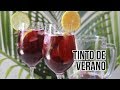 Recetas. Tinto de verano. Sabor en la mesa. Cocina facil.