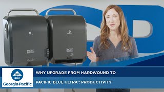 Why upgrade from Hardwound to Pacific Blue Ultra® : Productivity