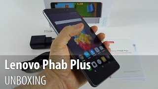 Lenovo Phab Plus Unboxing (6.8 inch Phablet) - GSMDome.com