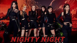 EVERGLOW(에버글로우)-Nighty Night(Color Coded Lyrics Rom)