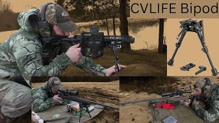 CVLife Bipod Review: Best Bipod Under $40?? That Can Do Everything With What Comes In The Box