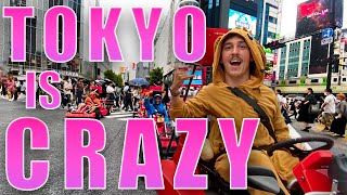 BEST 8 things to do in TOKYO 🇯🇵 Weird Edition! Shibuya, street karts, sushi..