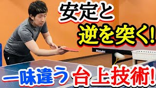 台上技術において必須な【ストップ】をより安定、試合で効果的にする秘訣！【卓球】