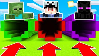 NIE WYBIERZ ZŁEGO TUNELU W MINECRAFT! 😱 ZOMBIE, VITO.EXE, ENDERMAN | Vito i Bella