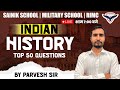 Indian History Top 50 Questions | Sainik School GK | Military School Coaching | RIMC | Parvesh Sir