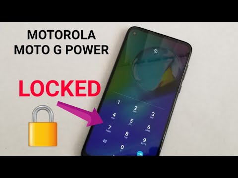 Motorola Moto G Power cómo restablecer contraseña olvidada, bloqueo de pantalla, pin, patrón…