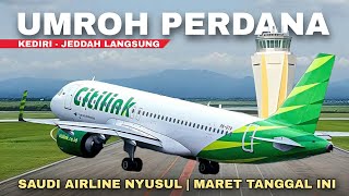 PERTAMA KALI! Bandara Dhoho Kediri Buka Penerbangan UMROH Langsung ke Jeddah!