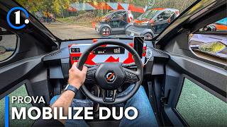 Mobilize DUO 🇫🇷 Microcar from €29/month: better than CITROEN AMI? | Test Price Autonomy