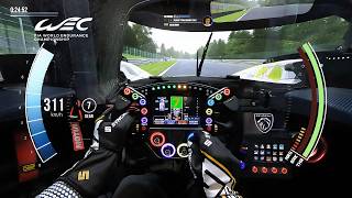 ULTRA IMMERSIVE Le Mans Ultimate Peugeot 9X8 Hypercar